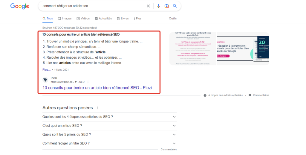 extrait optimis&eacute;